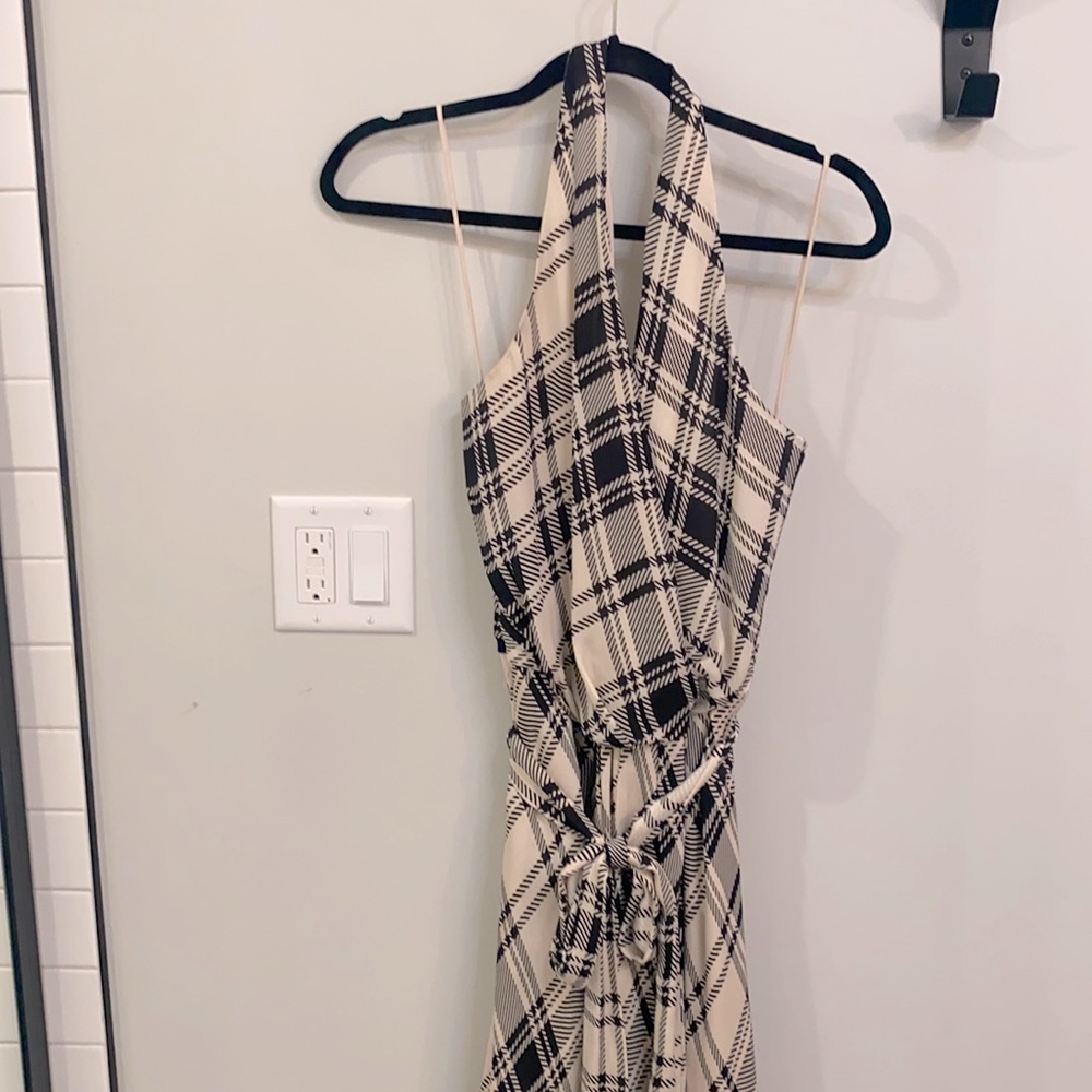 Halter top maxi dress